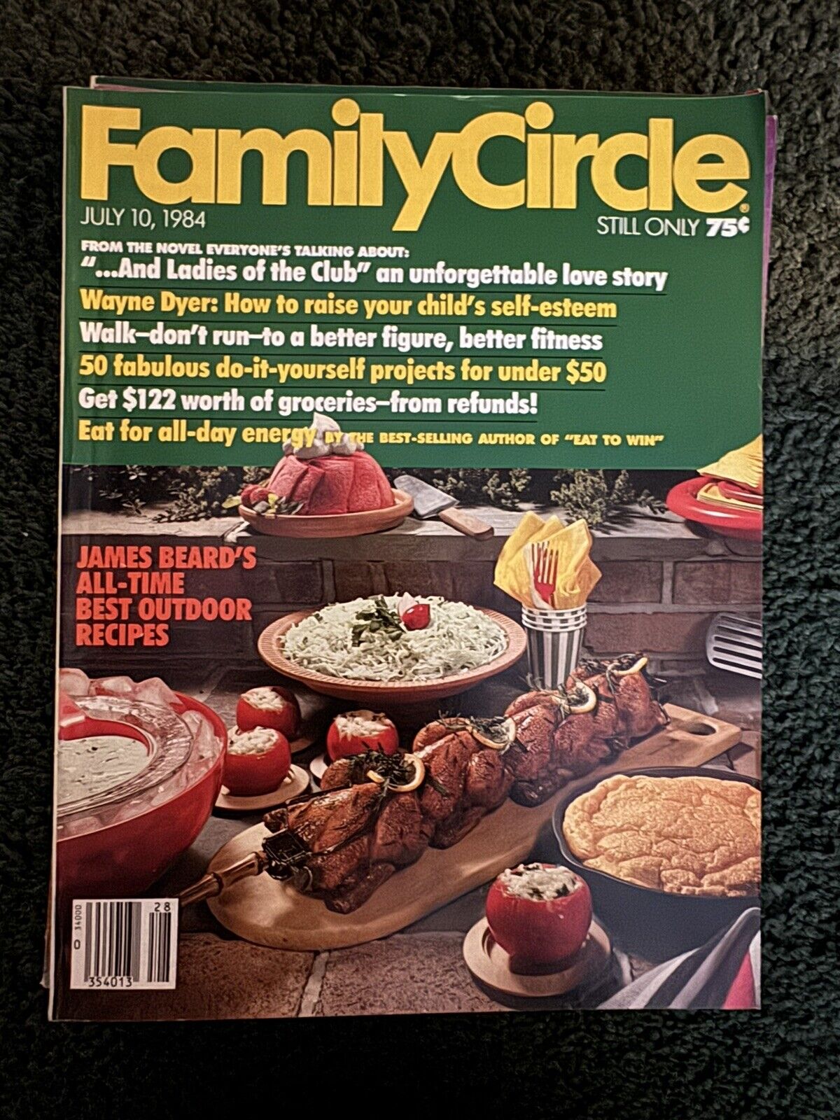 Family Circle magazine lot - Early 1980's lot of 9 - Vintage Back Issue