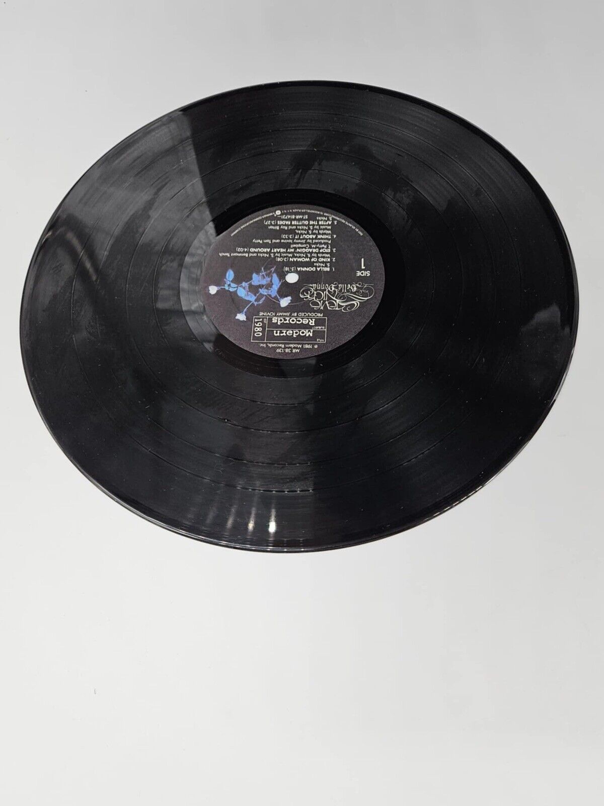 Stevie Nicks - Bella Donna Vinyl LP 1981 Press Modern Records VG