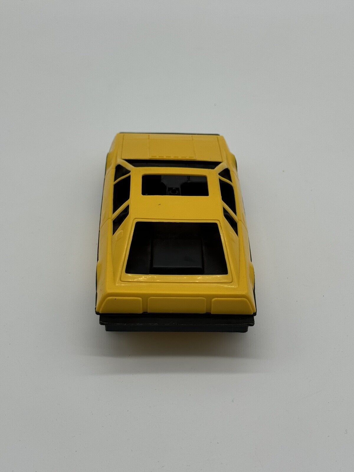 1/20 SCALE 1980s VINTAGE TESTORS #1022 LOTUS ESPIRIT YELLOW PLASTIC CAR VTY 005