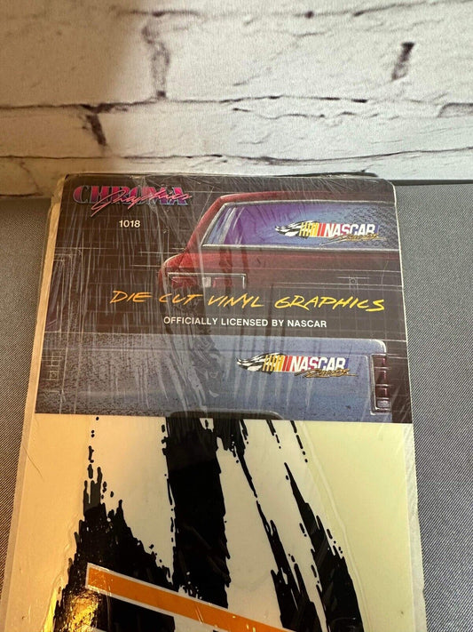 Vintage Nascar Racing Die Cut Vinyl Sticker (Made in the U.S.A) VCSM