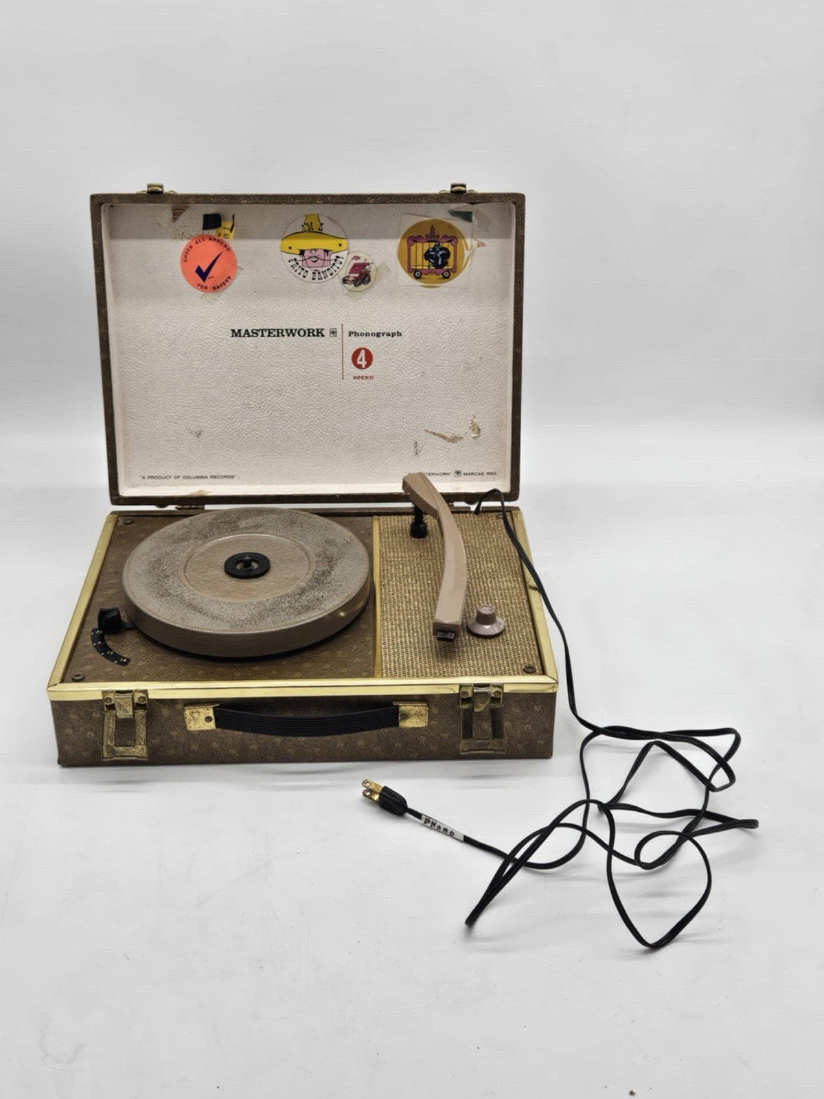 Vintage Masterwork 4 Speed Photograph! Works!