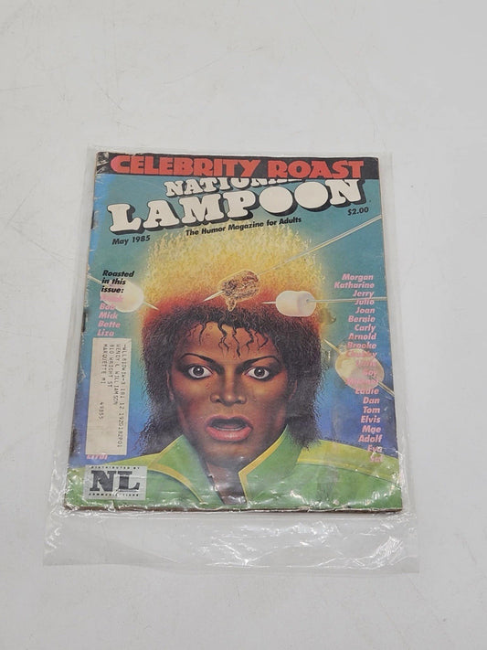 Vintage NATIONAL LAMPOON Magazine May 1985 Adult Humor Satire Michael Jackson