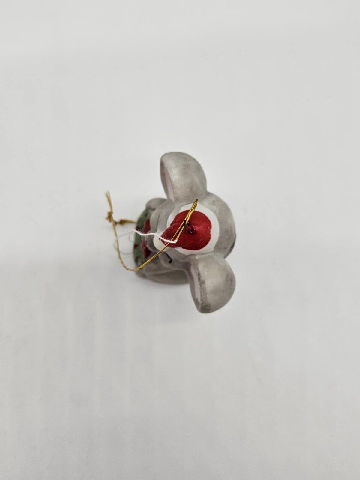 Christmas Around The World “Merry Christmas Mice” Wreath Mouse Vintage Figurine