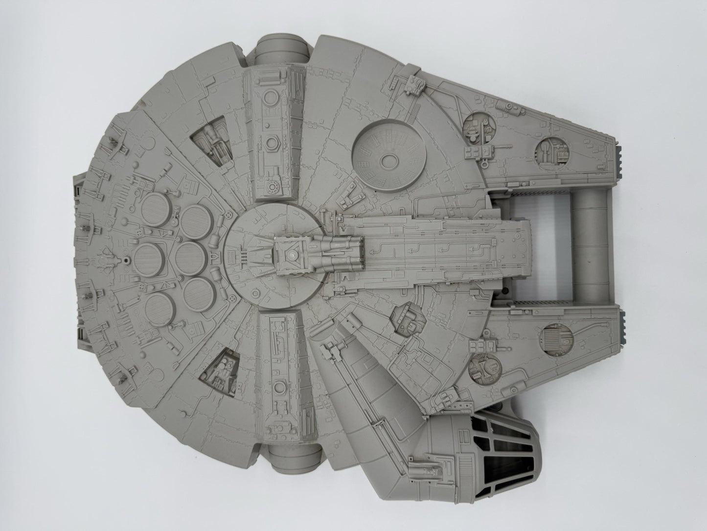 Vintage Star Wars Millennium Falcon Action Figure Storage Carry Case 18in 1990