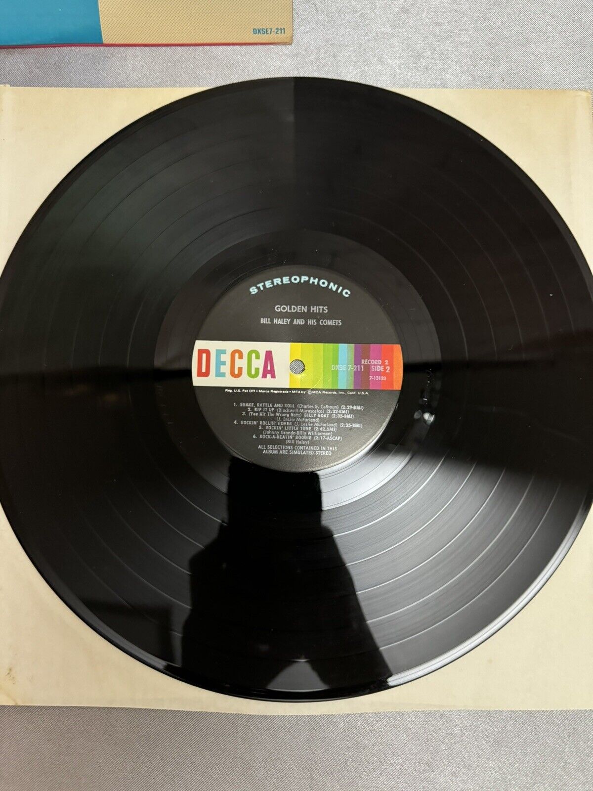 Bill Haley & His Comets, Golden HIts, MCA Records MCA-2-4010, 2 LPs, Rock & Roll