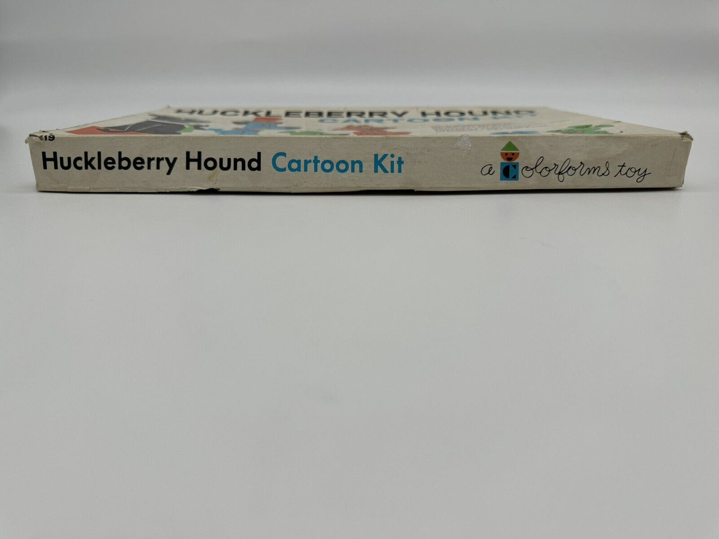 1960 Colorforms Toy Huckleberry Hound Cartoon kit Hanna-Barbera Productions