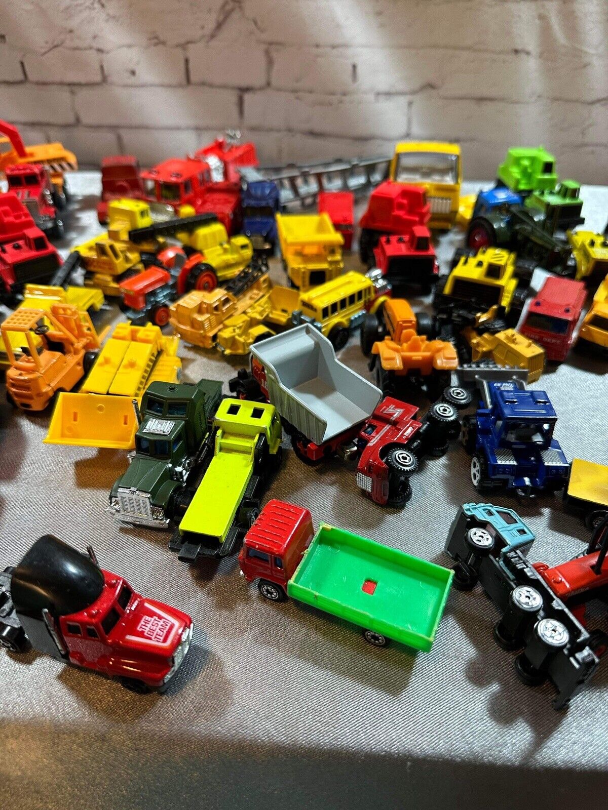 lot of 70 vintage toy trucks 1960's 1970’s 1980’s 1990s 2000s VTY