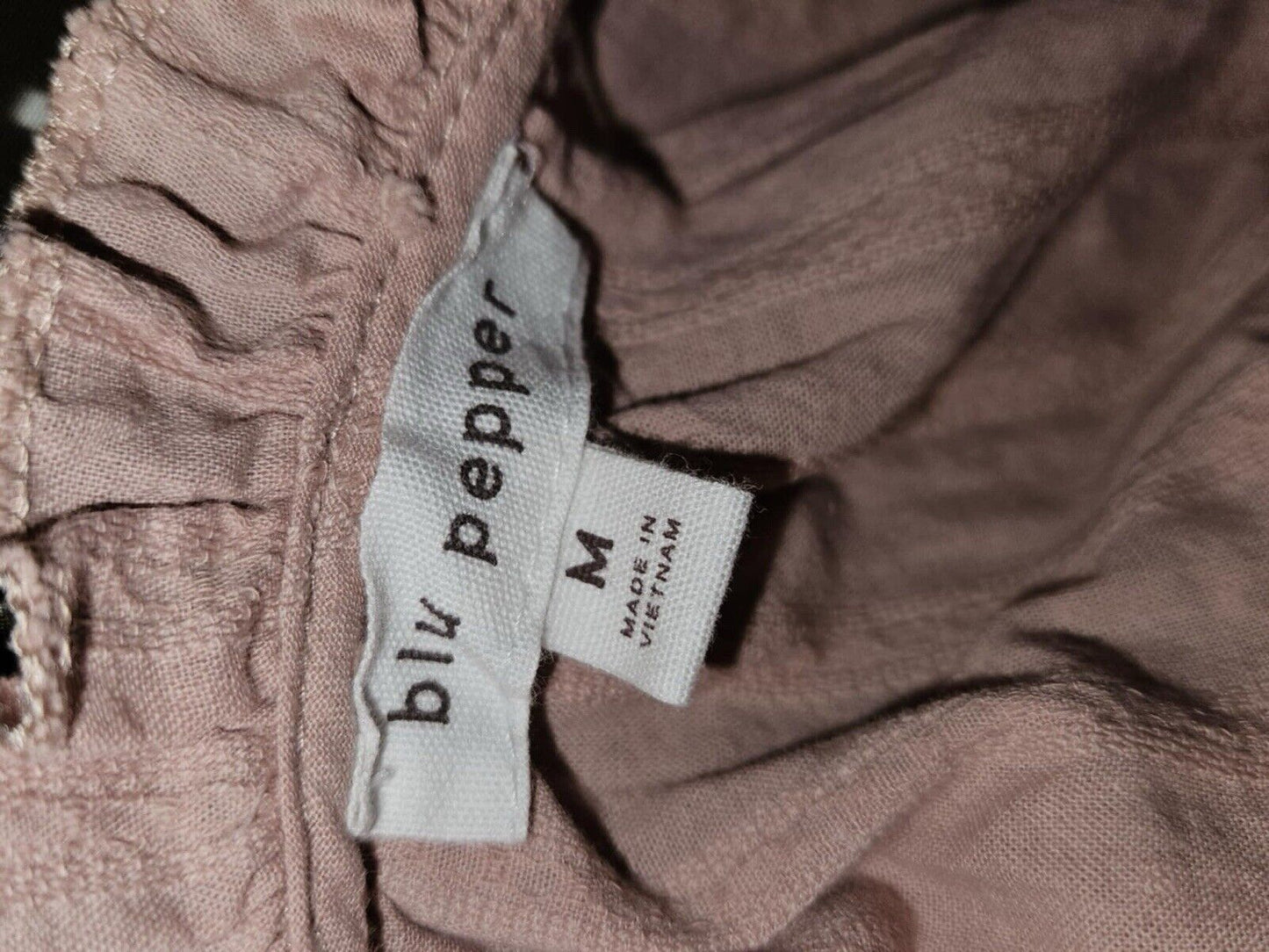 blu pepper Boutique Flutter Sleeve Mauve Dress Women’s Medium