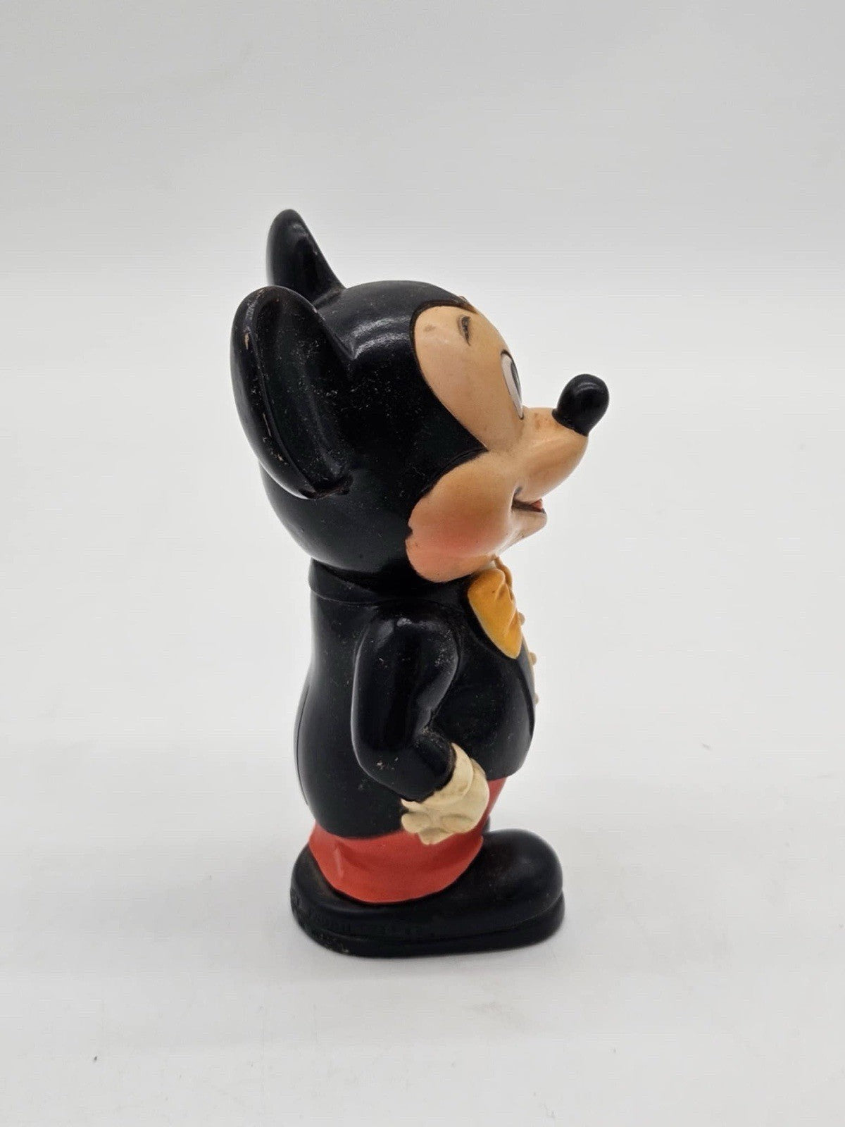 Vintage Mickey Mouse Walt Disney Plastic Bank Made in Korea