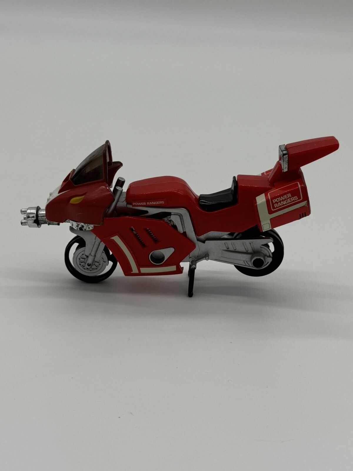 1993 Mighty Morphin Power Rangers RED TYRANNOSAURUS REX BATTLE BIKE 005