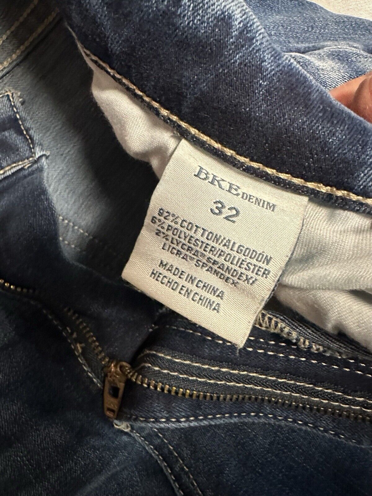BKE Womens Jeans Sz 32 Payton Ankle Skinny Distressed WCLTH 001