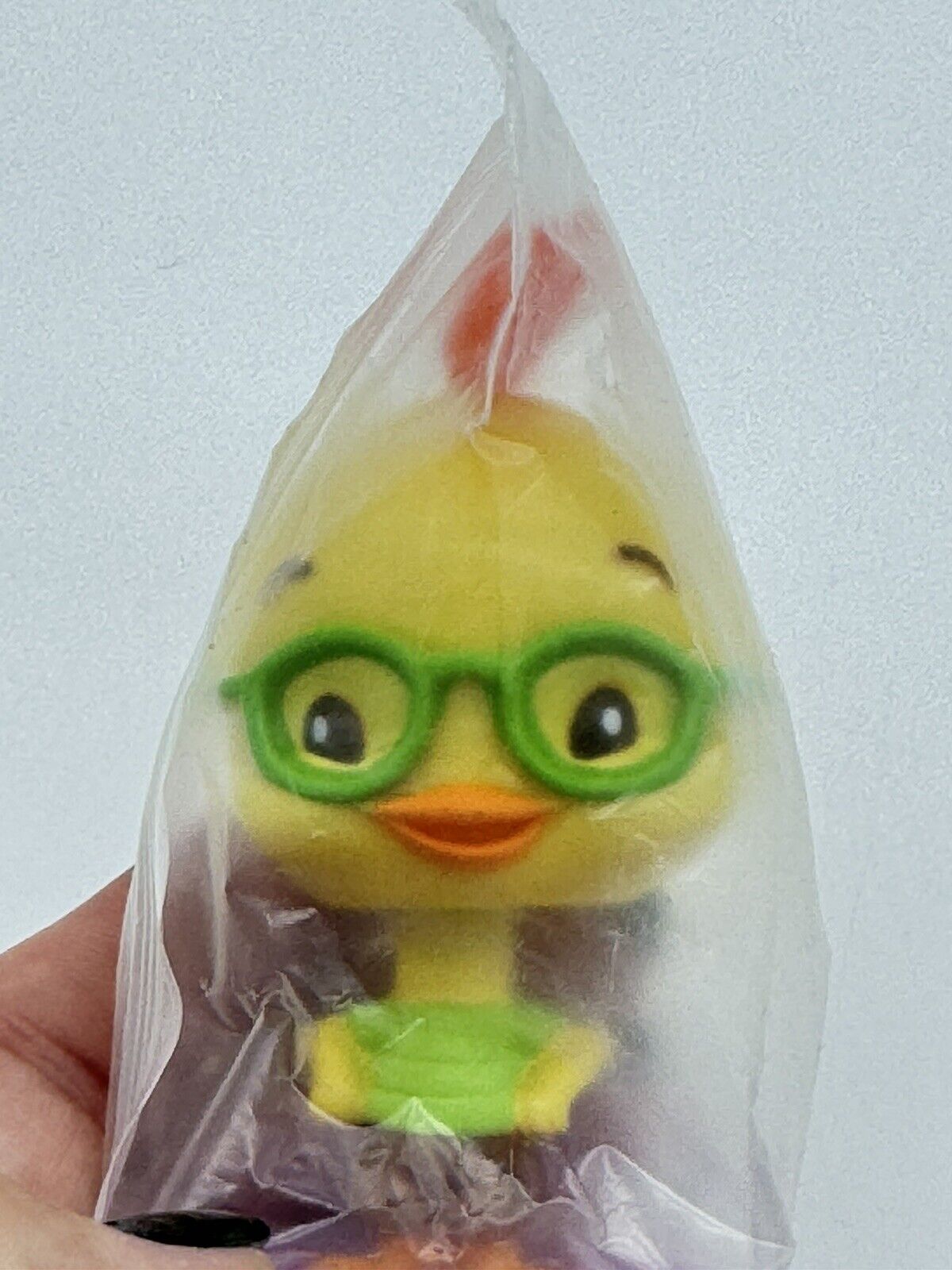 NEW Chicken Little Bobblehead 2005 Kellogg Cereal Toy VTY