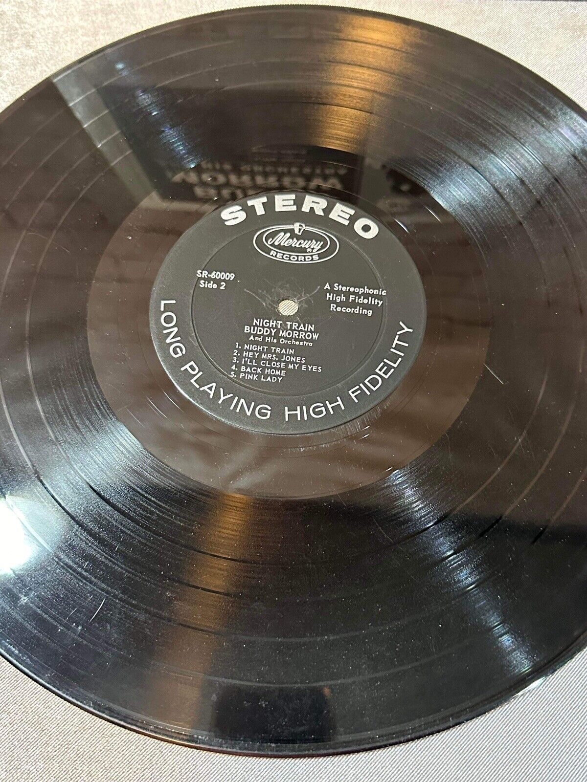 Buddy Morrow & Orchestra – Night Train | Mercury SR-60009 Vinyl LP Record 1959