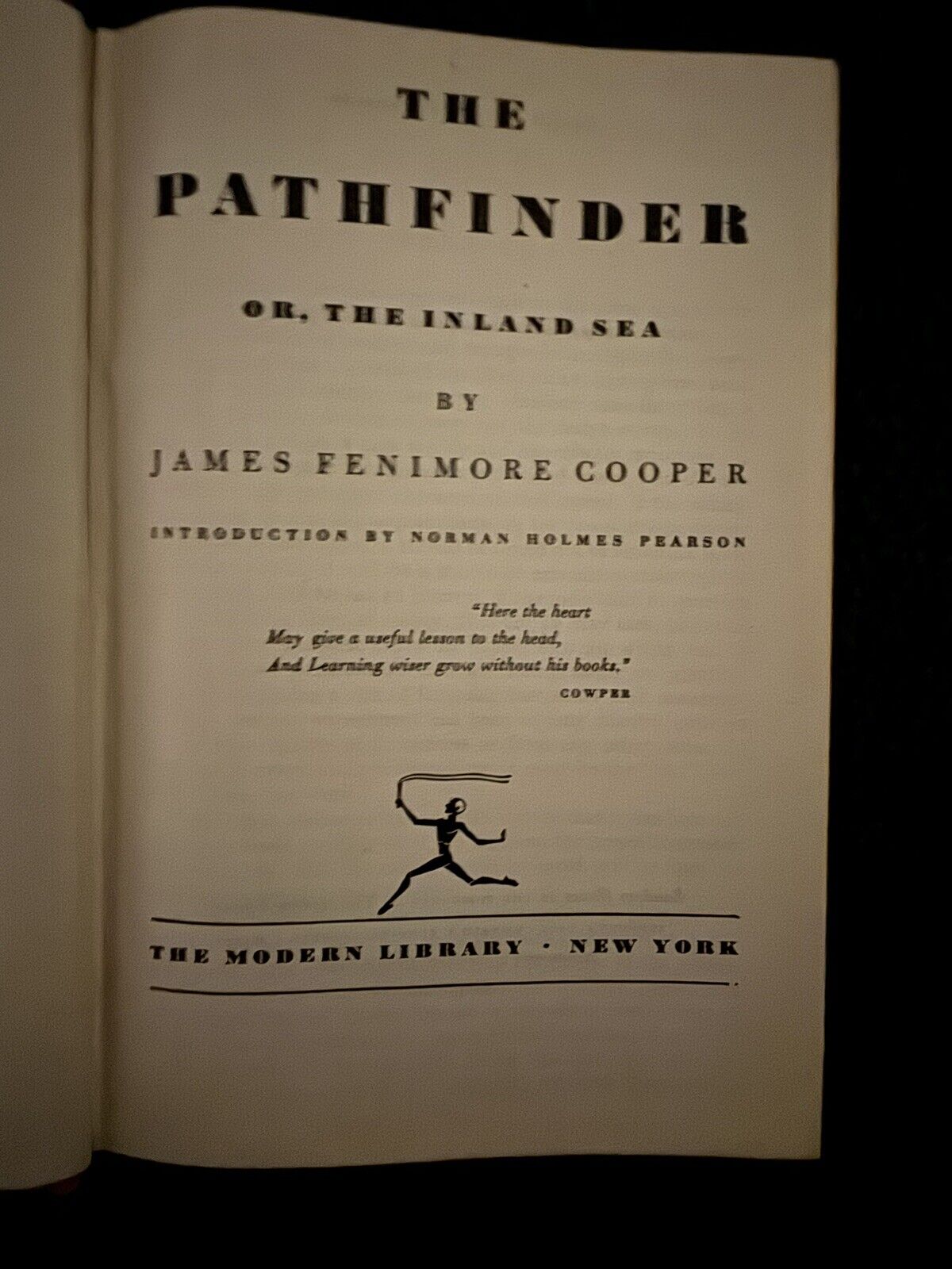 The Pathfinder - James Fenimore Cooper, hc, J.M. Dent. Vintage