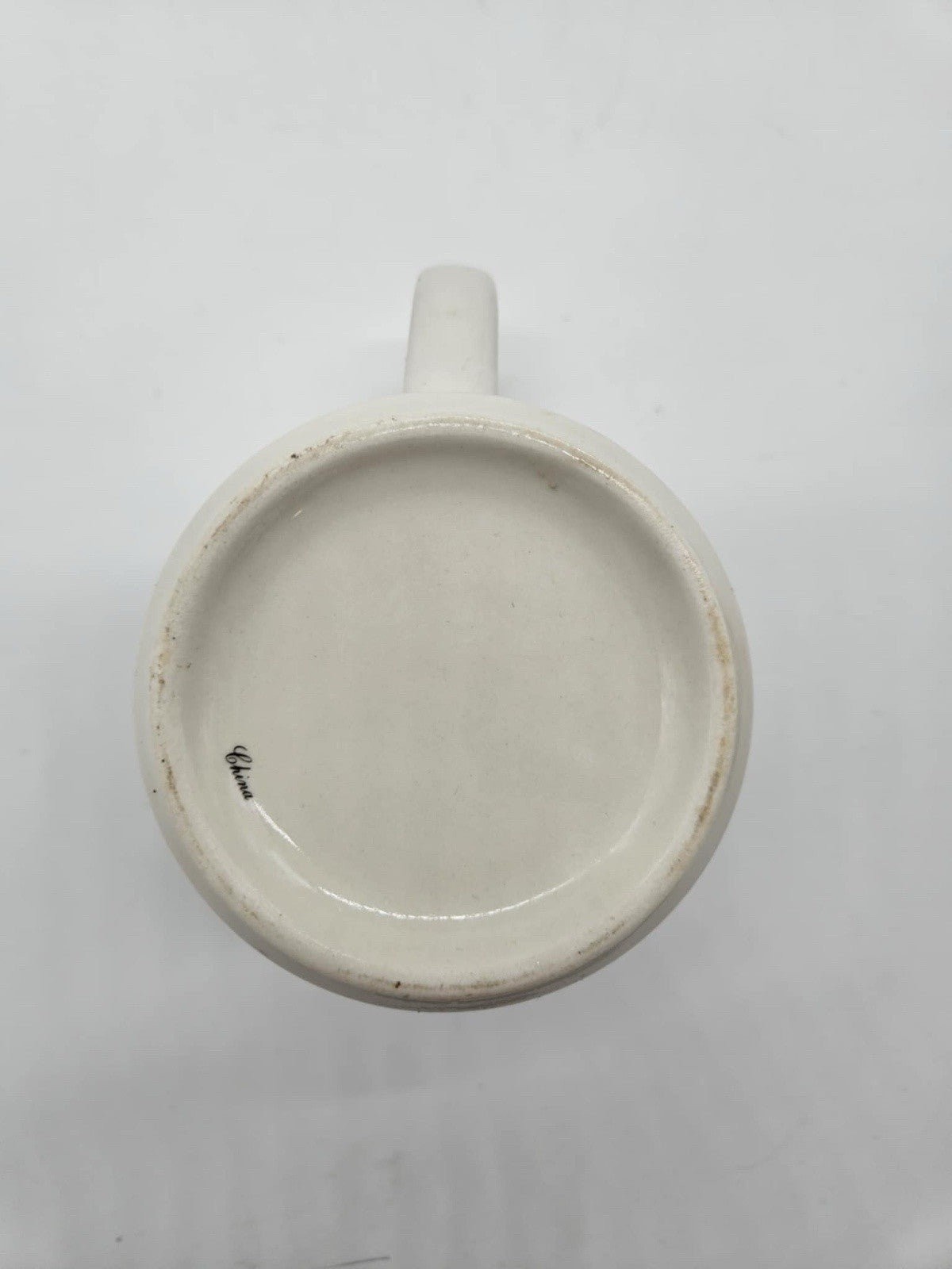 Chicago Bears Superbowl Coffee Cup Mug Vintage Rare Gold Ring 1986