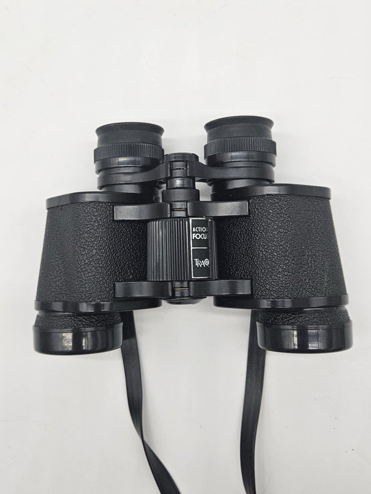 Vintage TRAQ Model 4000 Wide Angle Binoculars With Case