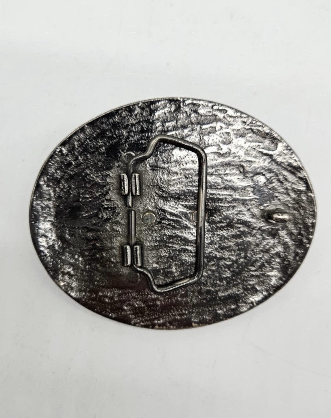 Vintage USA American Eagle & American Flag Belt Buckle