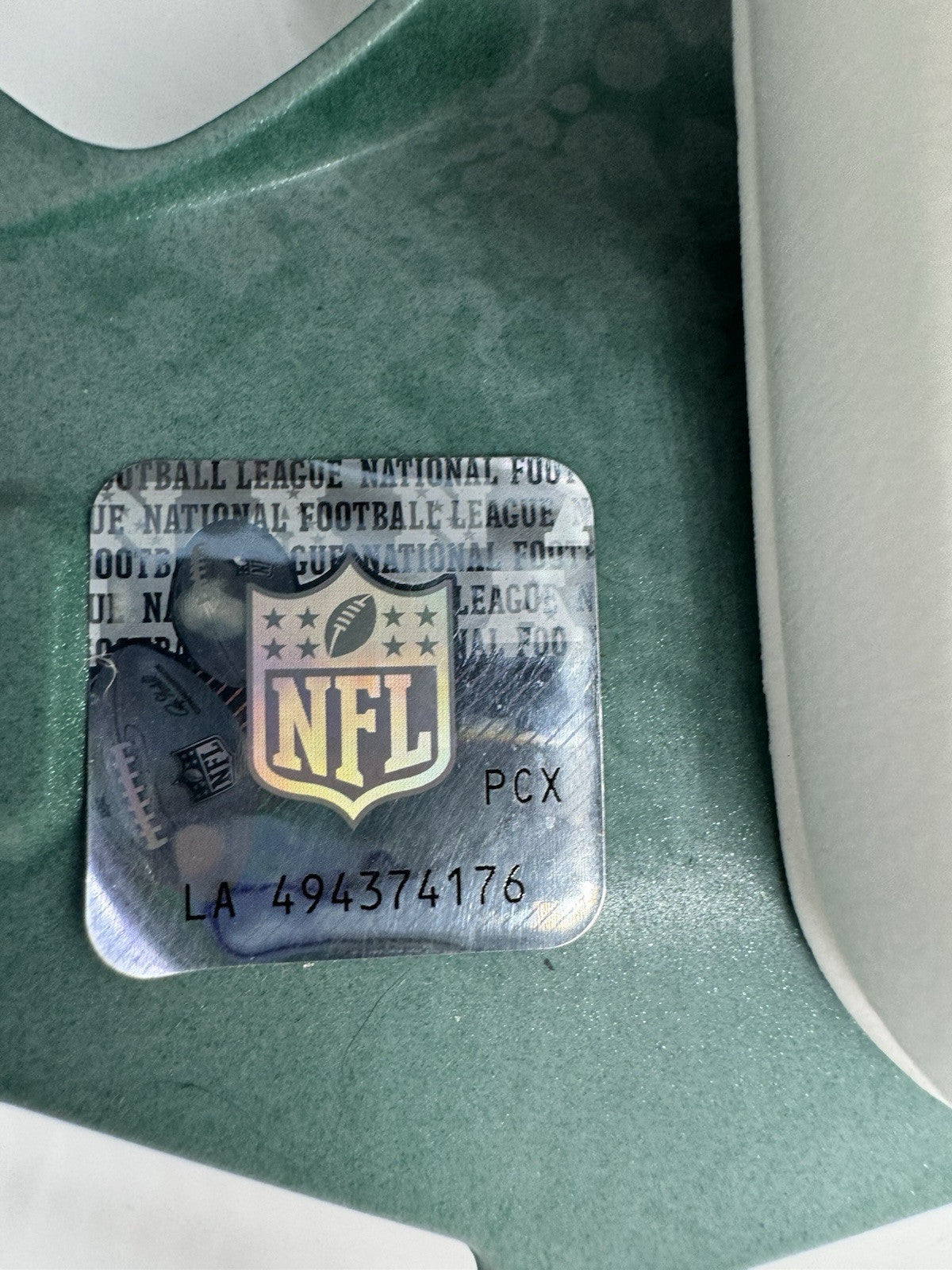 Packers Aaron Jones Signed Full Size Speed Rep Helmet w/ Script & Showcase ~ BAS