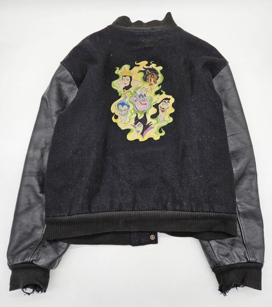 ✨RARE✨90s Disney Villains Stadium Jacket - Vintage Disney Character Outerwear XL