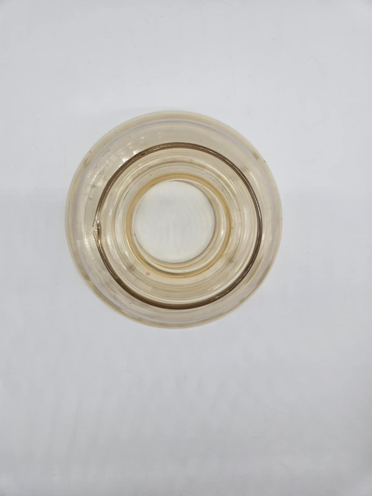 Antique Candle Holder Metal & Glass