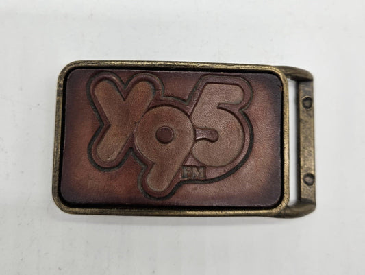 Y95 FM Vintage Belt Buckle