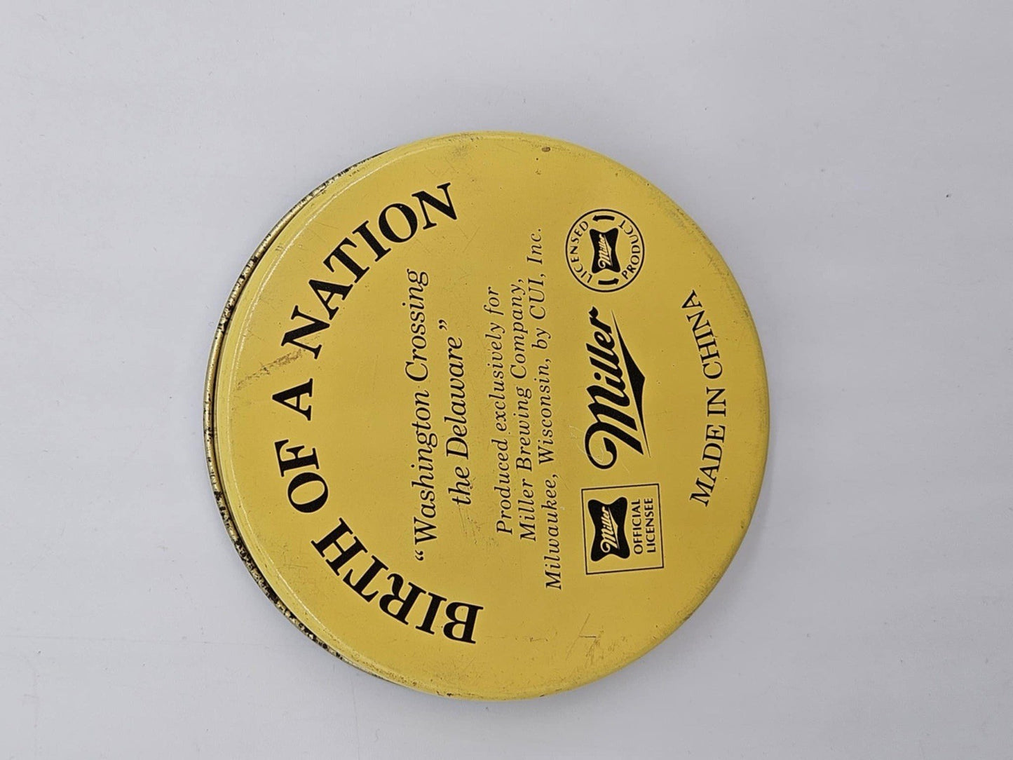 4 Miller Genuine Draft BIRTH OF A NATION coasters, 1993
