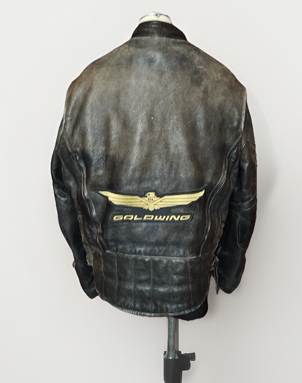 Vintage Unik Ultra Double Layered Leather Riding Jacket ~ Sz L