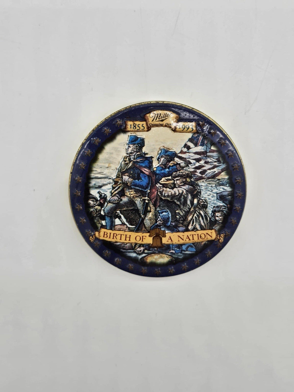 4 Miller Genuine Draft BIRTH OF A NATION coasters, 1993