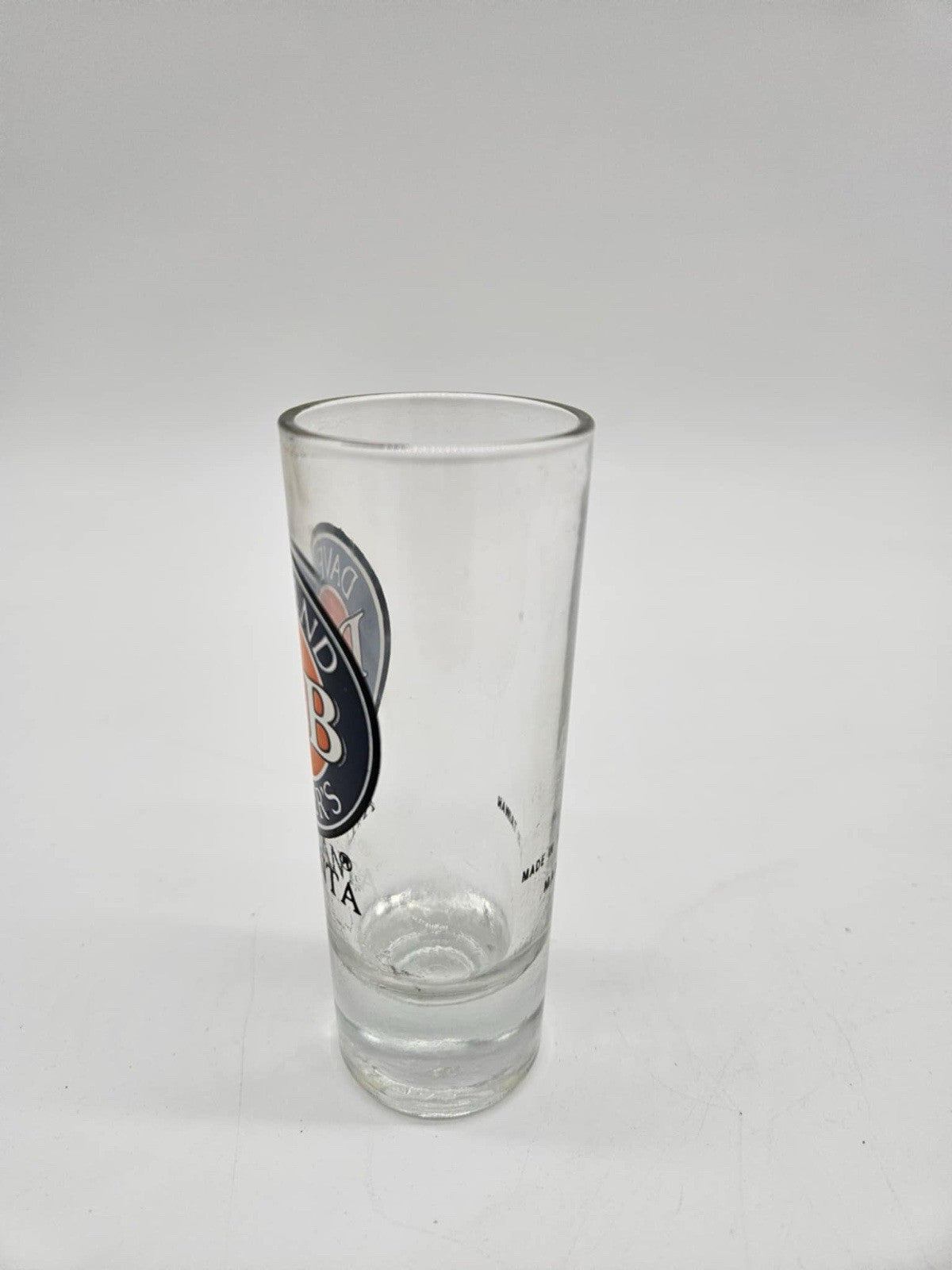 DAVE AND BUSTERS CLEVELAND SHOT GLASS 4” MINT