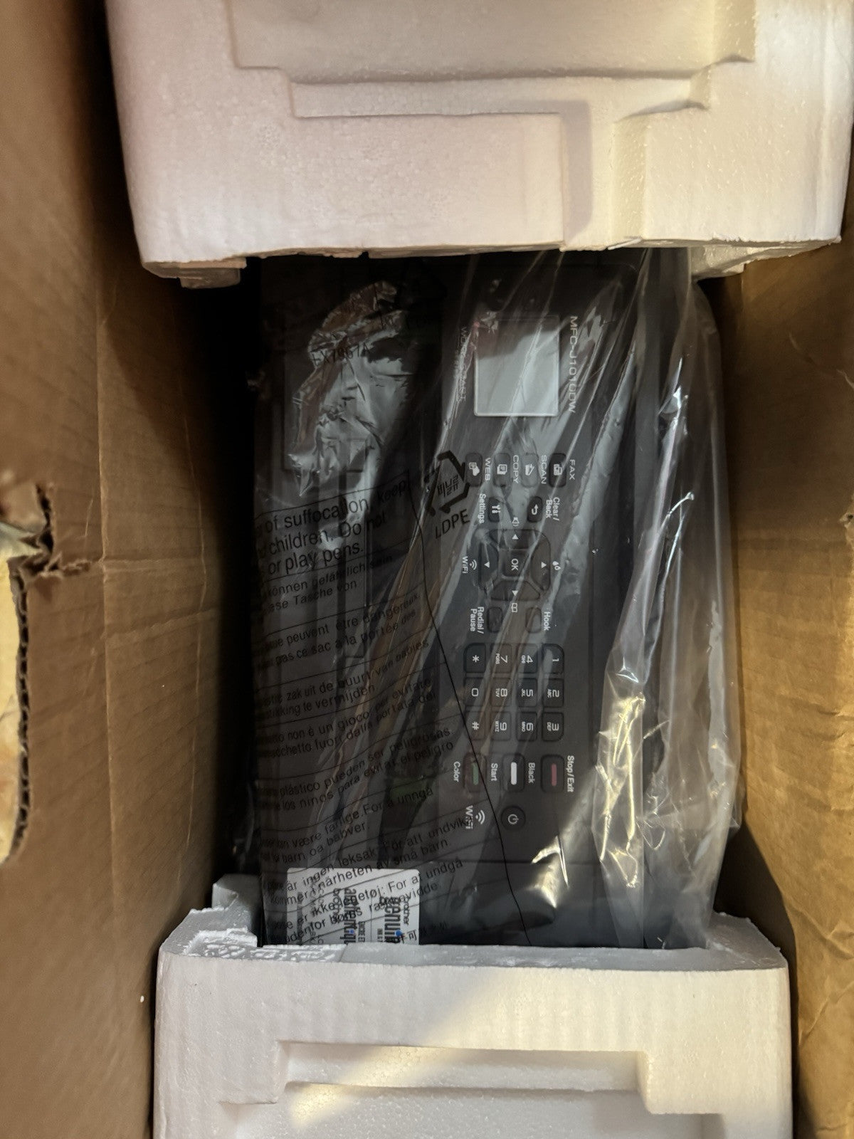 Brother MFCJ1010DW All-in-One Color Inkjet Printer