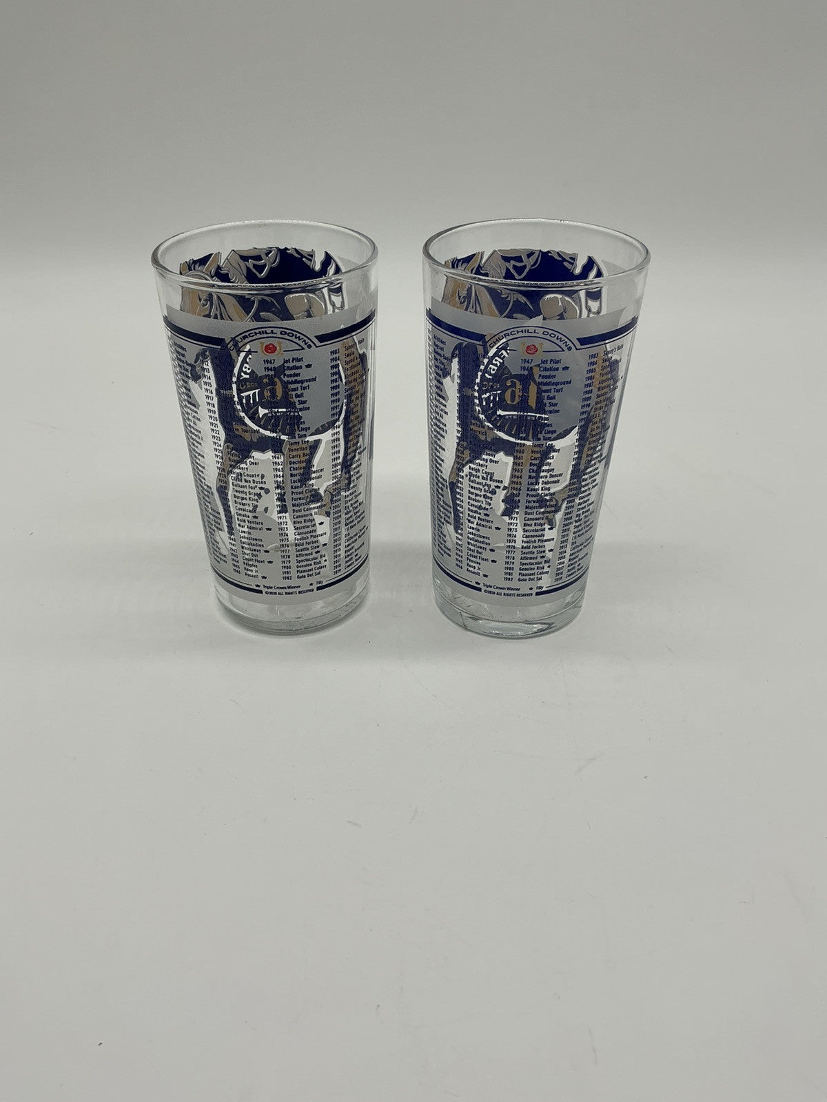 2020 Kentucky Derby Mint Julep Glass 146th NEW! Set Of 2