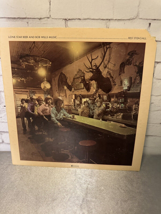 Red Steagall - Lone Star Beer and Bob Wills Music Vinyl LP Country 1976 NM+