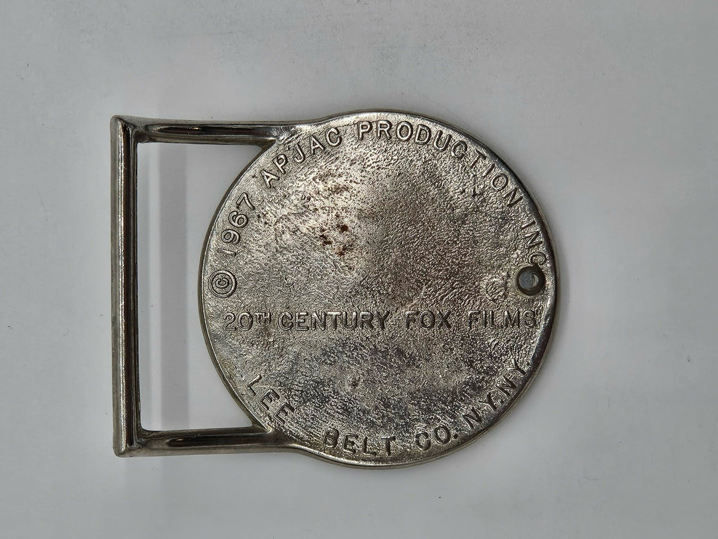 Rare Vintage 1967 Planet of the Apes Belt Buckle - Lee Belt Company