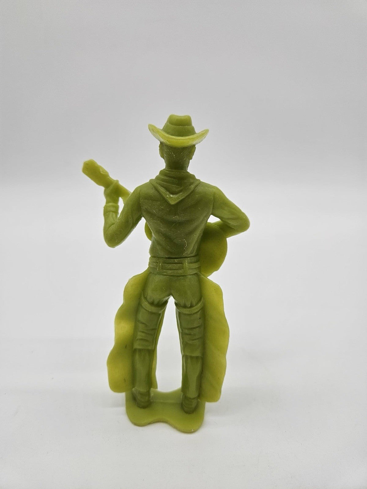 Singing COWBOY plastic toy Vintage 5" dime store w/ Guitar Western