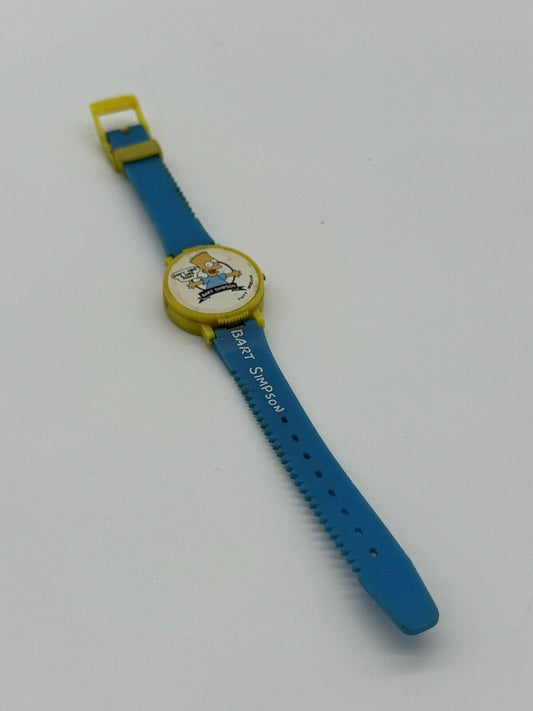 THE SIMPSONS Bart Simpson 1990 Vintage NelSonic Watch ‘Don’t Have A Cow Man’ 006
