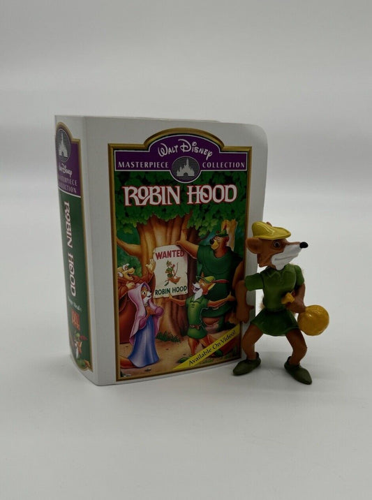 VTG McDonalds Walt Disney Masterpiece Collection Happy Meal VHS Toy Robin Hood