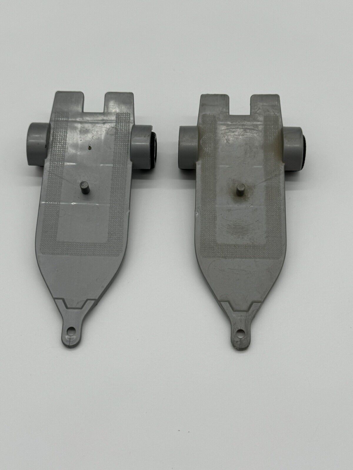 Lot of 2 Vintage Nylint Plastic Grey Trailers 1980s