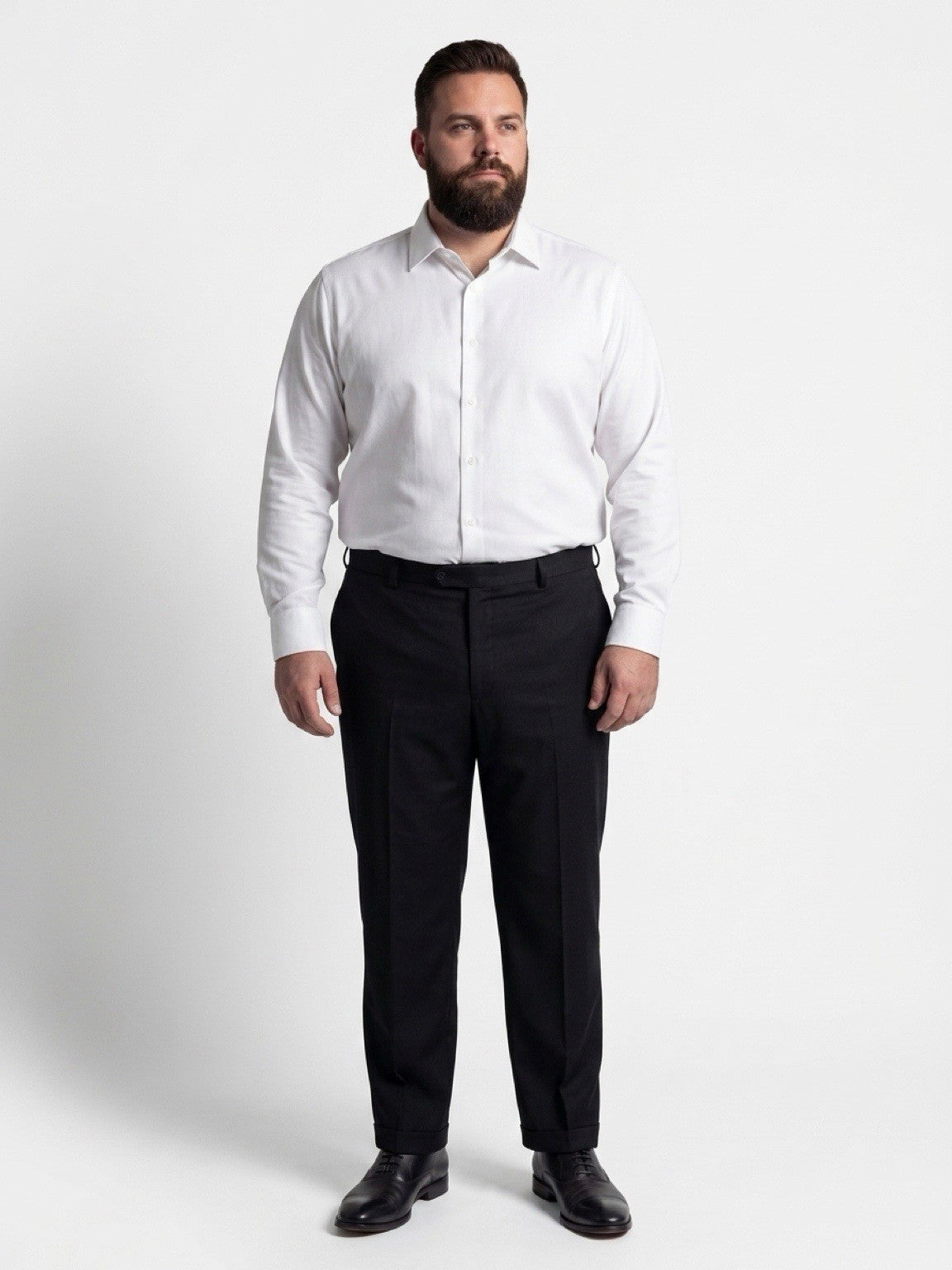 Merona Men’s Dress Pants Black W36 L34 Flat Front Slacks