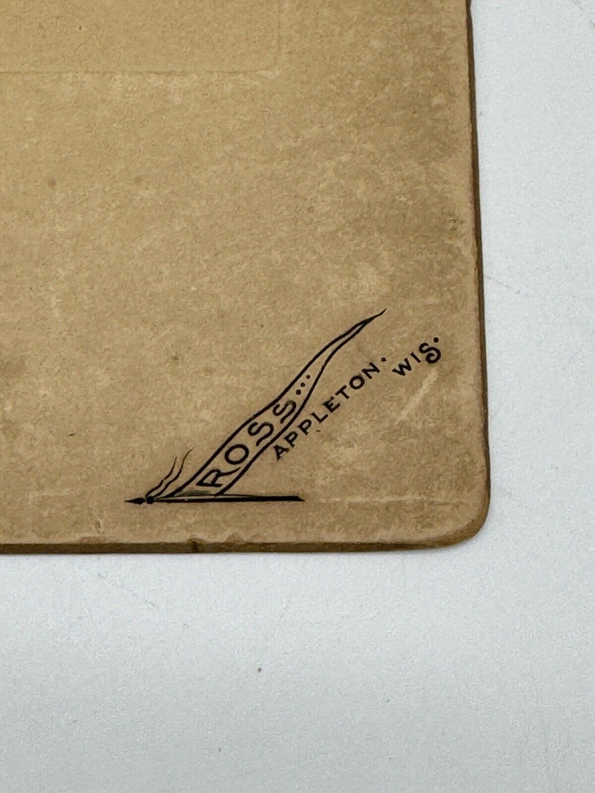 CIRCA 1890'S CABINET CARD Featuring 2 Women Victorian Dress ~ Ross Appleton, WI