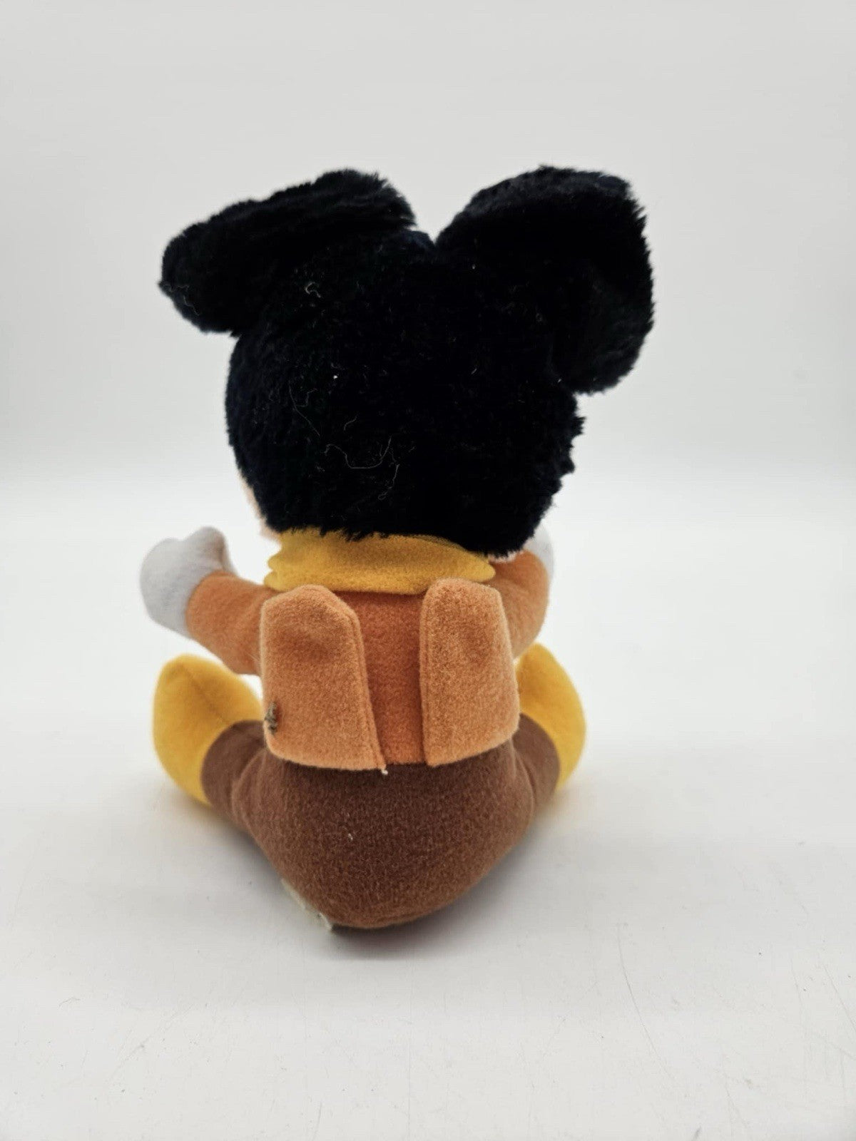 Vintage Disney Original Mickey Mouse Christmas Carol Plush 8" Tiny Tim Korea