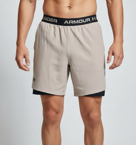 Under Armour Tan Athletic Shorts Men’s LG