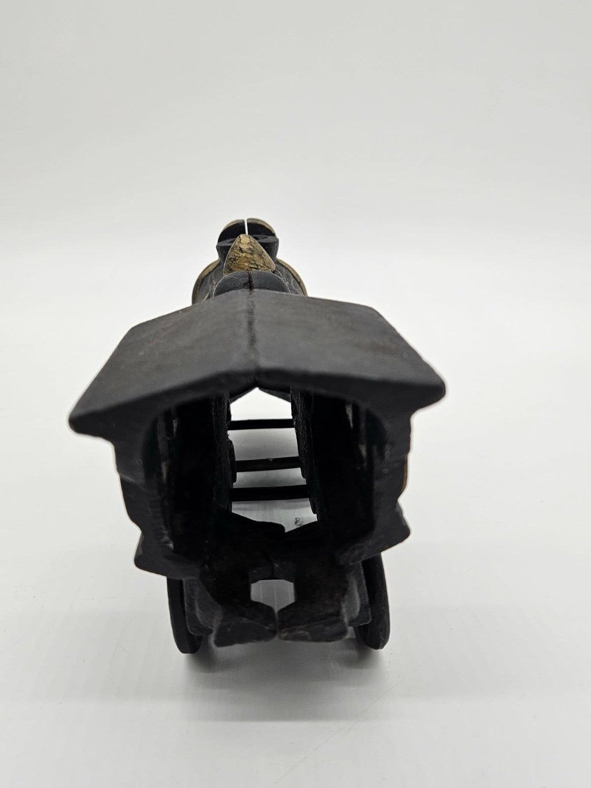 Washington 44 Black Cast Iron Train Locomotive- Collectible FREE SHIPPING