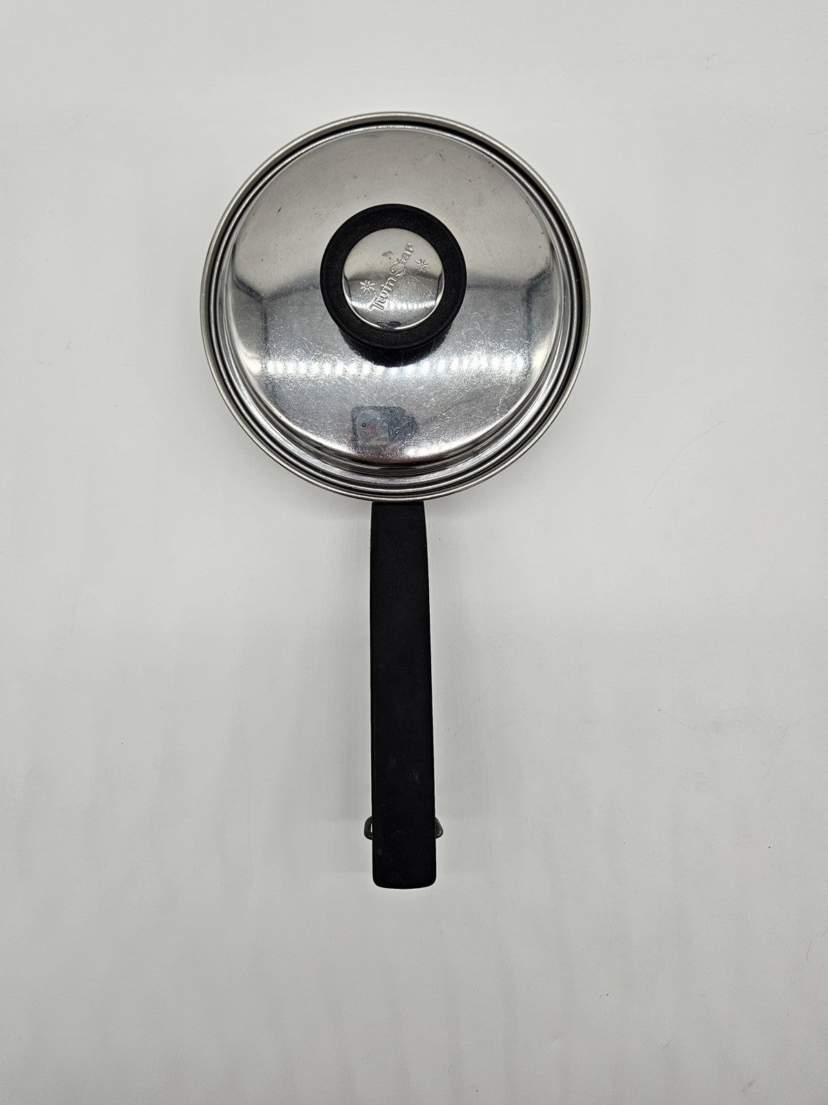 Vintage 1/2 Qt Trim Star Stainless Steel 3 Ply 18-8 Regal Sauce Pan Pot & Lid