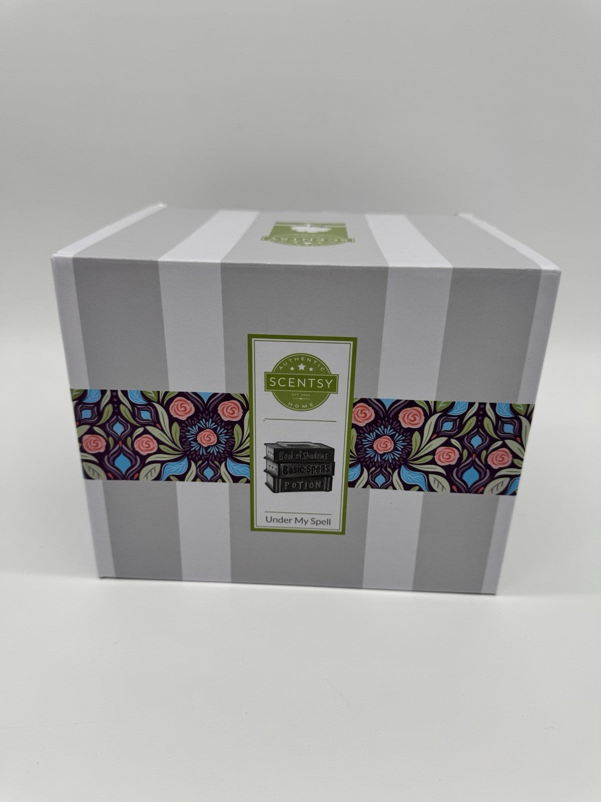 Scentsy Under My Spell Warmer Potion Book Of Shadows Basic Spells Book Stack