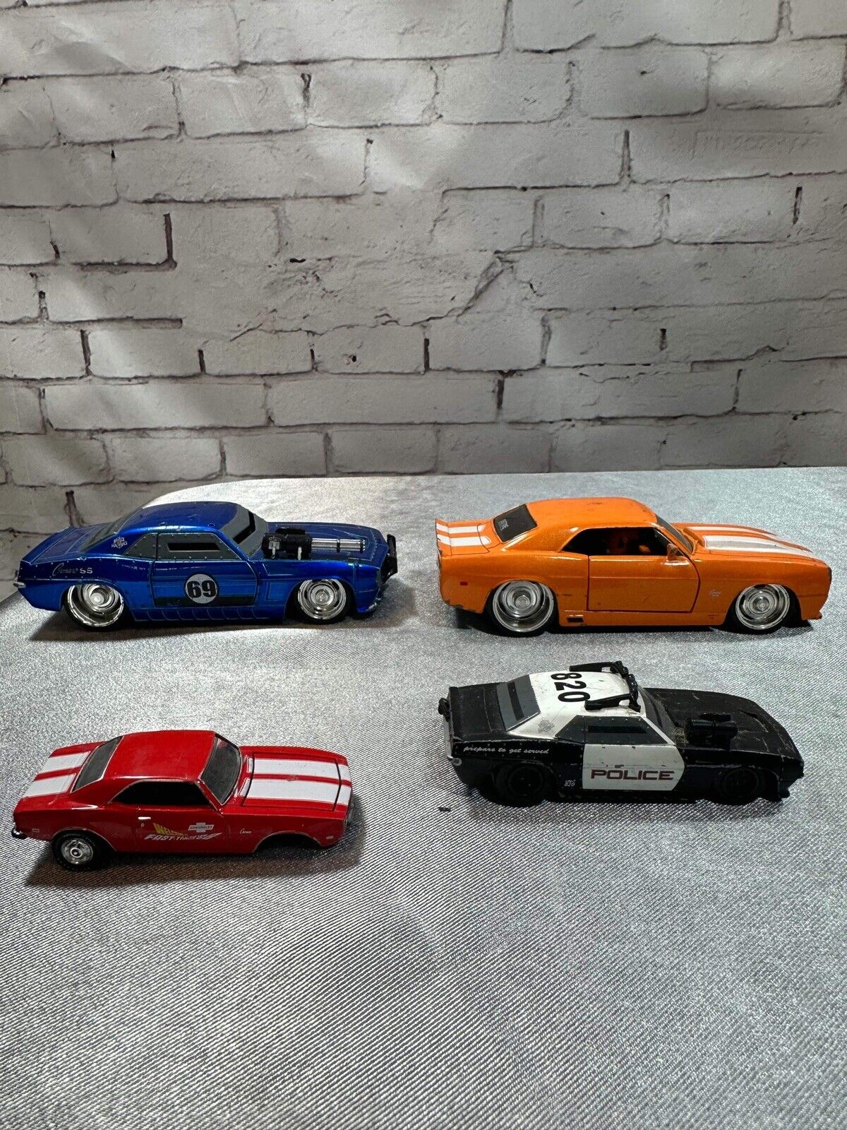 Lot of 4 Vintage Diecast Model Cars