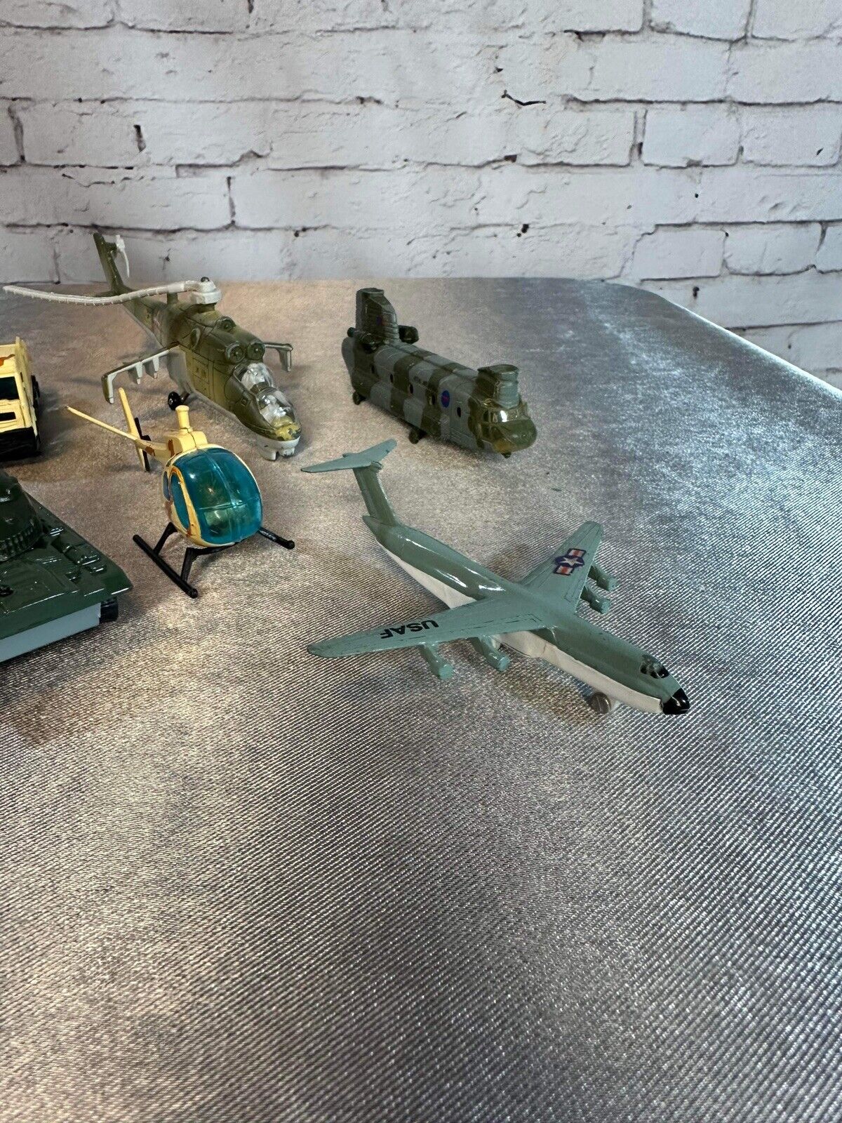 Lot Of Vintage Toy Military Vehicles