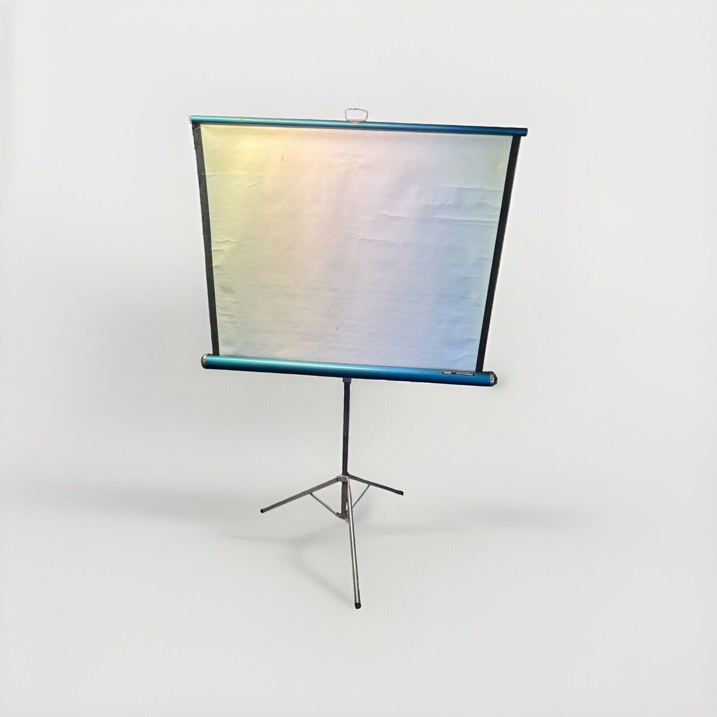 Knox 40"x40" Portable Lenticular Projector Screen Tripod Vintage Blue