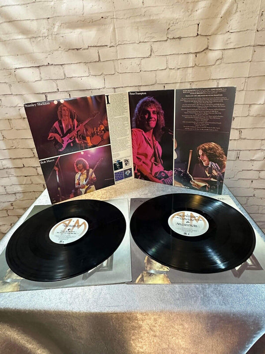 PETER FRAMPTON- COMES ALIVE Vinyl SP-3703 DOUBLE VINYL LP GATEFOLD