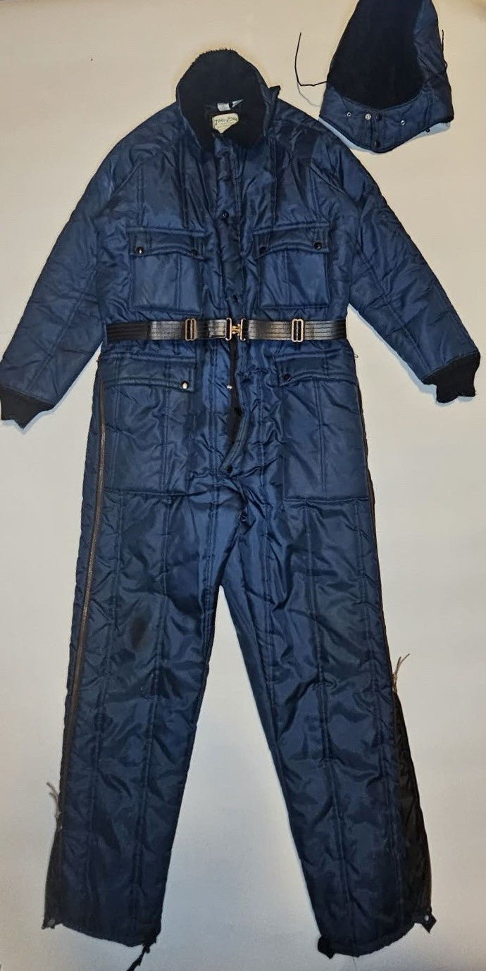 VTG Walls Blizzard Pruf Insulated Coveralls Zip Winter Snow Suit Snowmobile Sz M