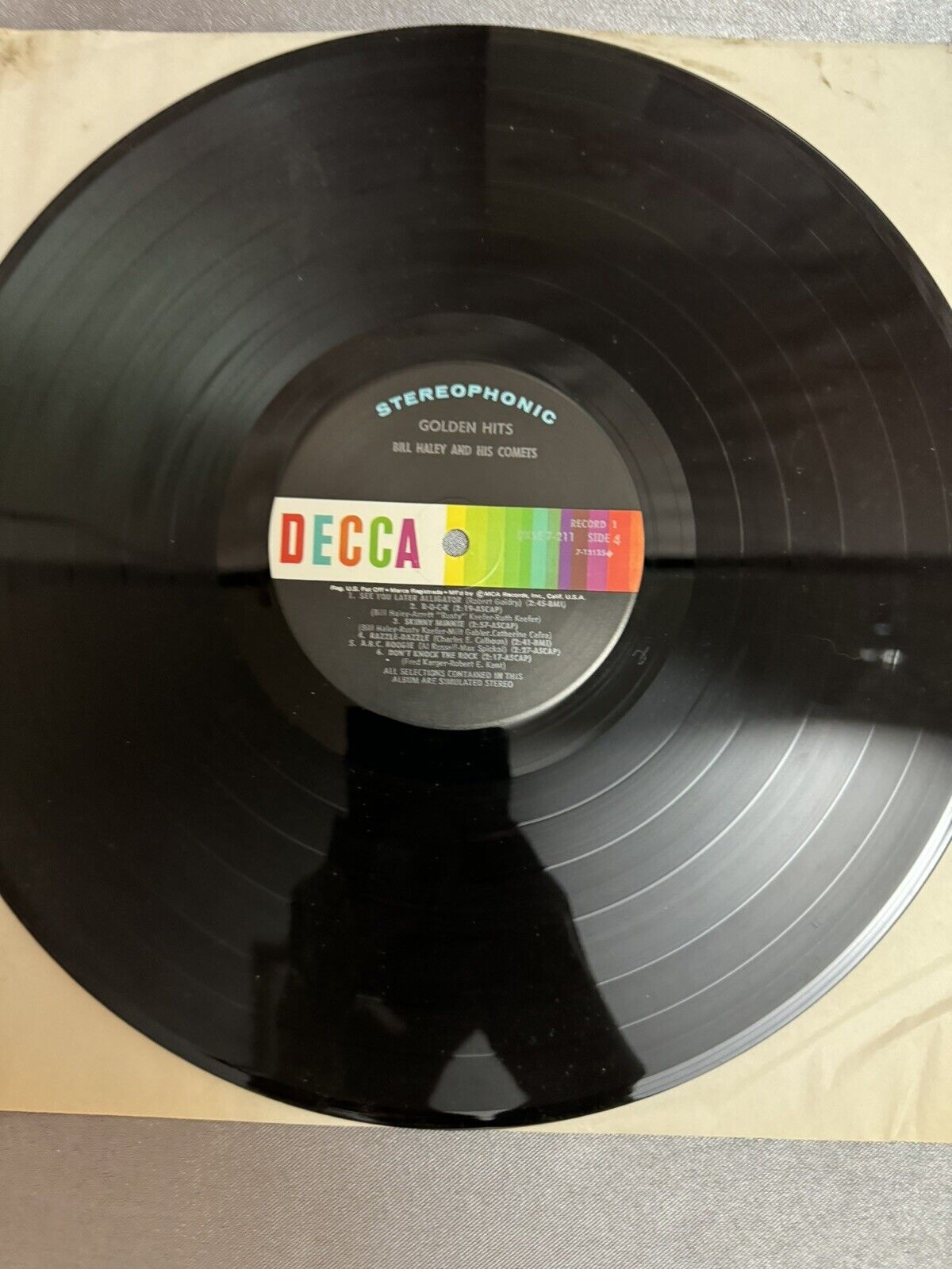 Bill Haley & His Comets, Golden HIts, MCA Records MCA-2-4010, 2 LPs, Rock & Roll